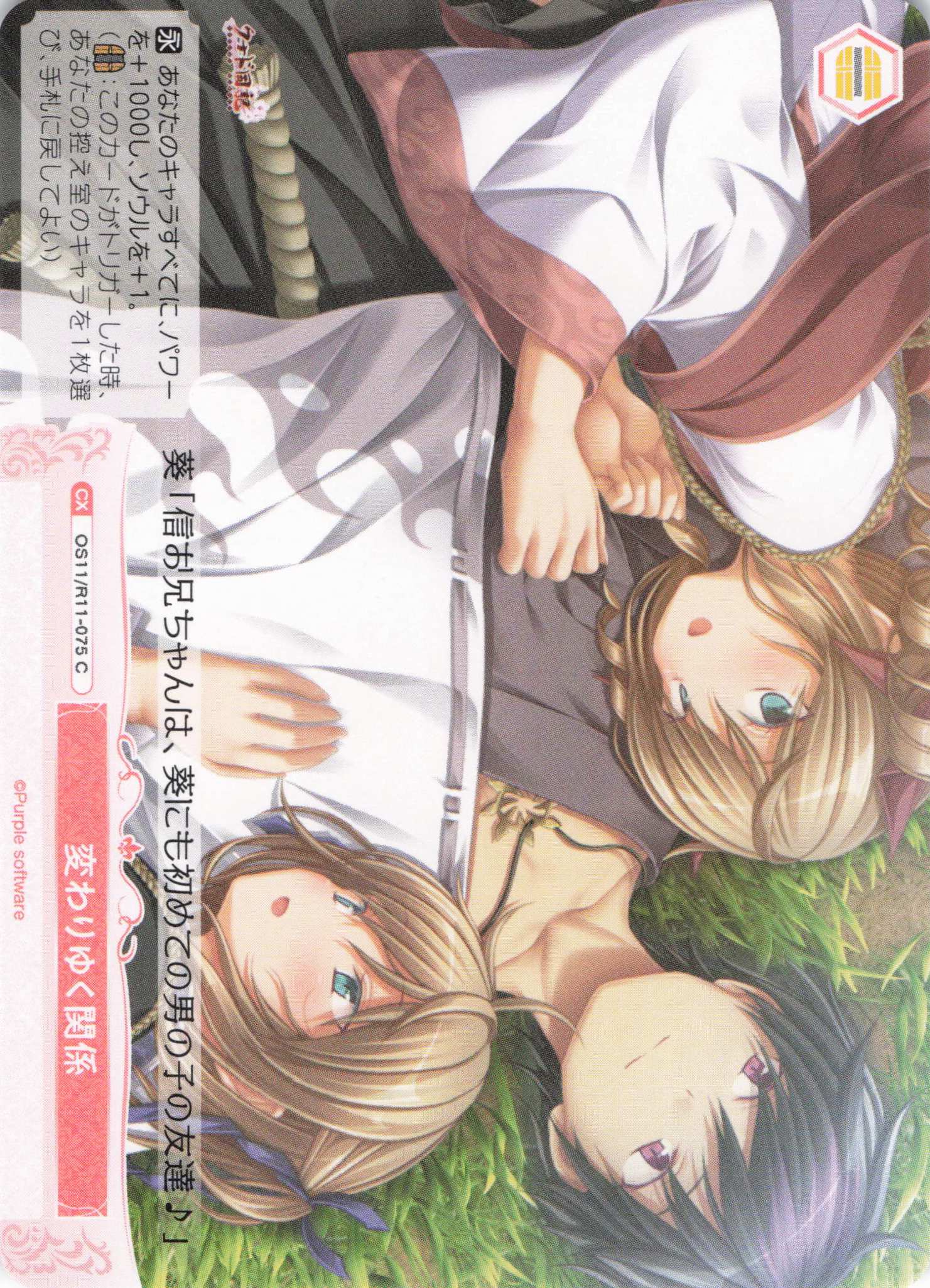 変わりゆく関係(C)(OS11/R11-075)